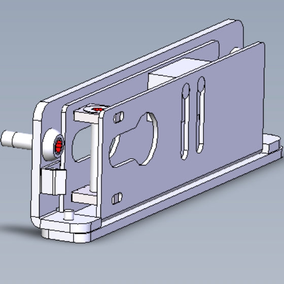 Floor lock with cylinder bolt-102-111106
