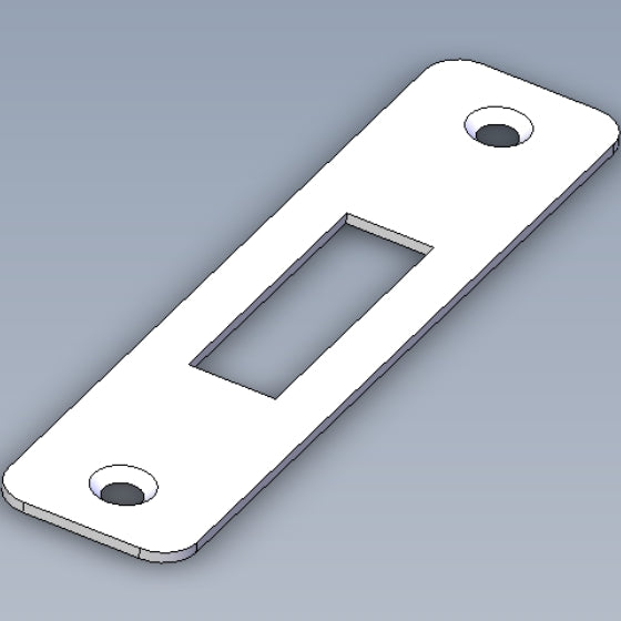 Floor lock plate for flat bolt-102-111110