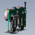 Carriage middle right-102-016046000