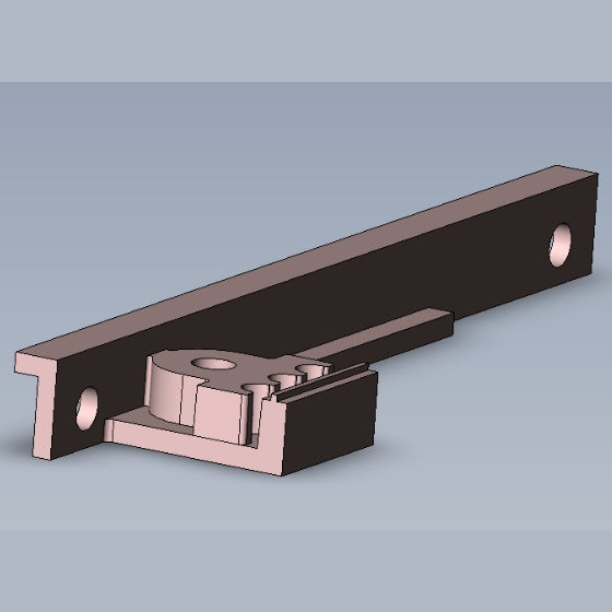 Belt clamp, left-102-016200003