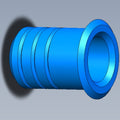 Floor bushing for cyl. bolt-102-111108