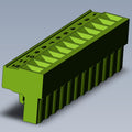 Terminal connector 5.08 12P-102-016500003