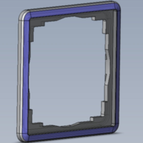 Adaptor frame JUNG-102-016800007