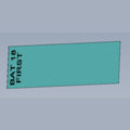 Type plate BAT 18 RED-102-018541001