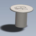 Adaptor Mount, Snap-In-102-020110162