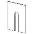 Distance plate 2mm-102-020110486