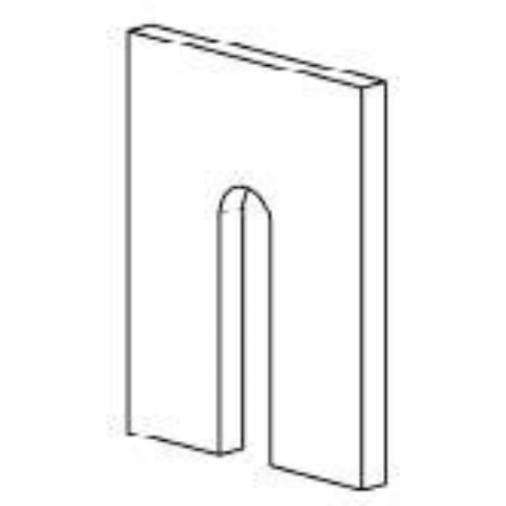 Distance plate 5 mm-102-020110487