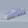 Belt clamping bracket-102-020110680