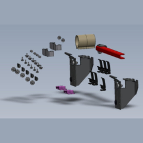 Mounting set casing-102-020808471