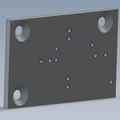 Equipment fixing plate-102-011006001