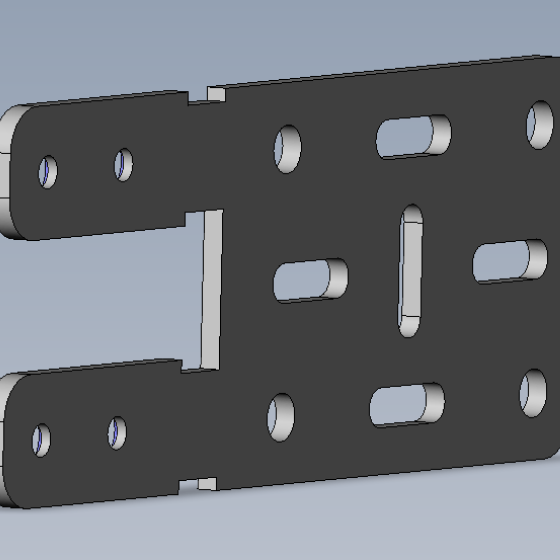 Cladding bracket, straight-102-016000048