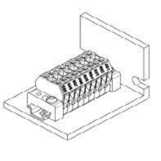 Terminal block cpl. 891-899-102-016088000